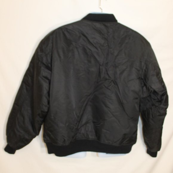 Rothco Reversible Intermediate Flyers Flight Bomber Jacket Mens 2XL Black USAF - Picture 6 of 13